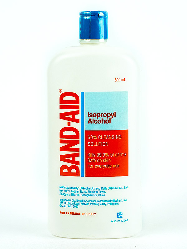 BAND-AID ALCOHOL ISOPROPHYL 60% 500ML