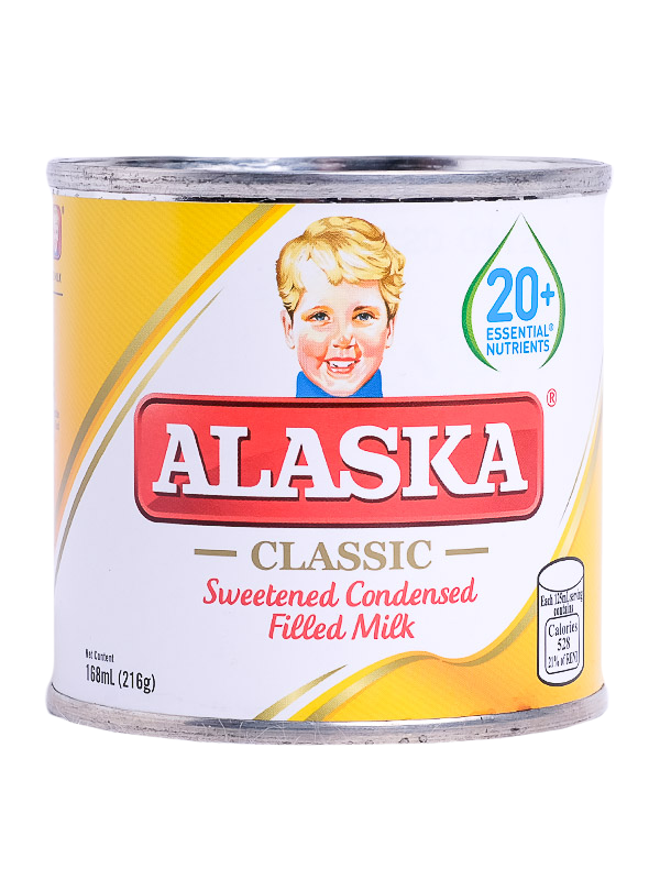 ALASKA SWEETENED CONDENSED FILLED MILK 168ML