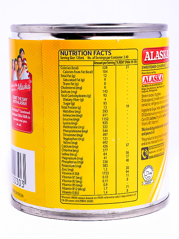 ALASKA SWEETENED CONDENSED MILK 300ML