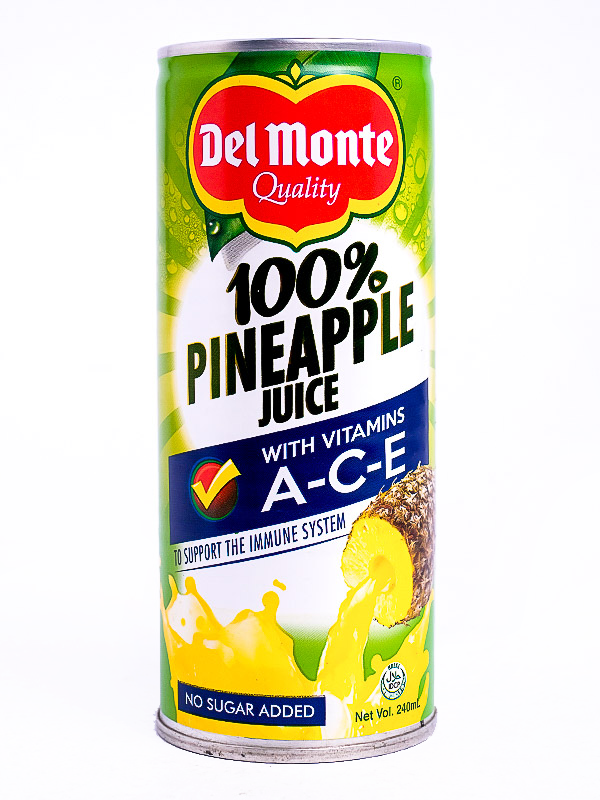 DEL MONTE 100% PINEAPPLE JUICE 202- VITAMIN A.C.E