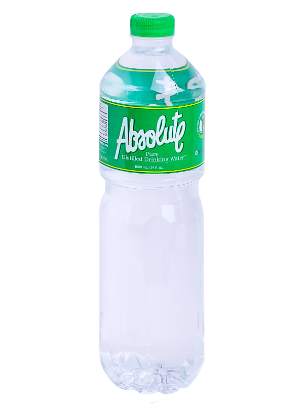 ABSOLUTE PURE DISTILLED WATER 12/1000ML