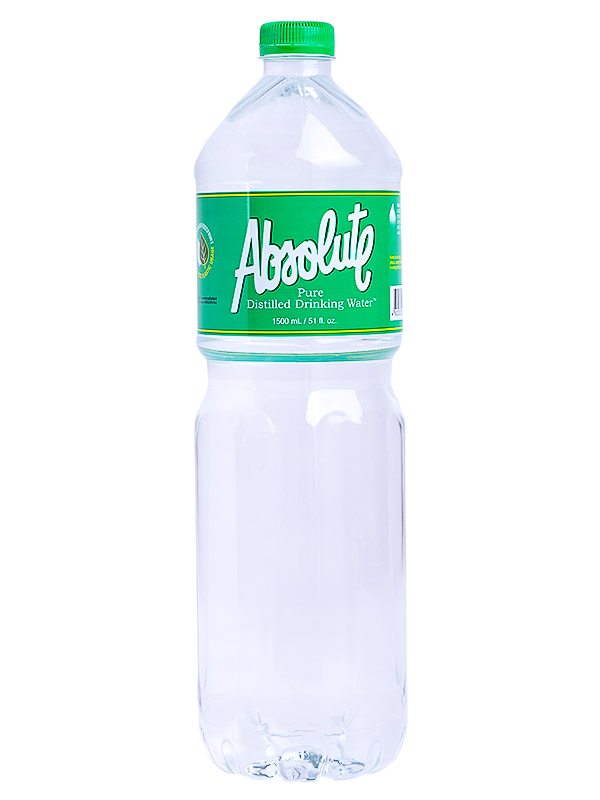 ABSOLUTE PURE DISTILLED WATER 1.5L