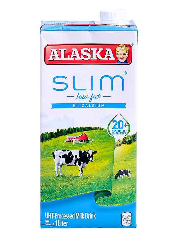 ALASKA SLIM LOW FAT MILK 1L