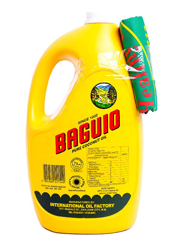 BAGUIO COOKING OIL PLASTIC 1 GAL