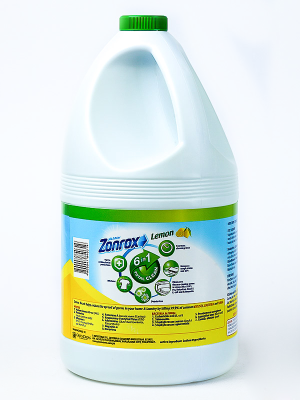 ZONROX BLEACH LEMON SCENT 1 GALLON