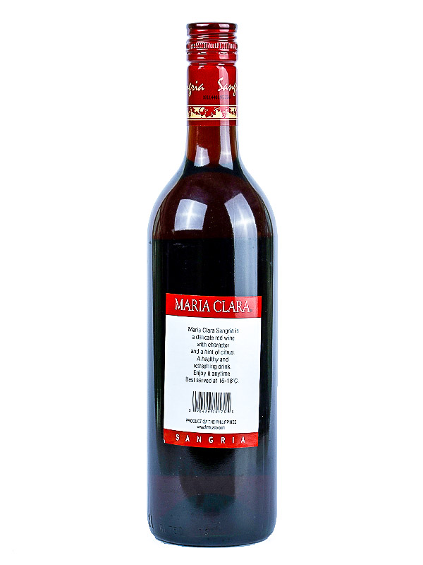 MARIA CLARA RED WINE SANGRIA 750ML