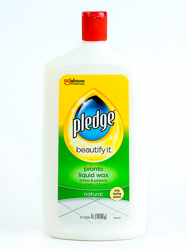 PLEDGE LIQUID WAX NATURAL 1LTR