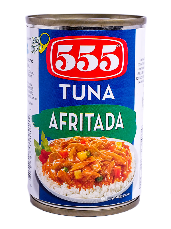 555 TUNA AFRITADA 155G