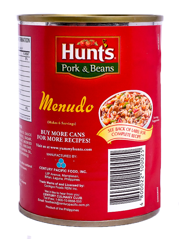 HUNTS PORK & BEANS 390G