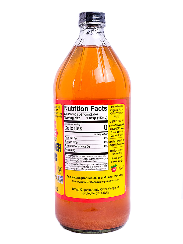 BRAGG'S APPLE CIDER VINEGAR 32OZ