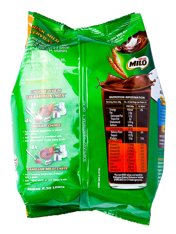 MILO ACTIVE-GO 600G