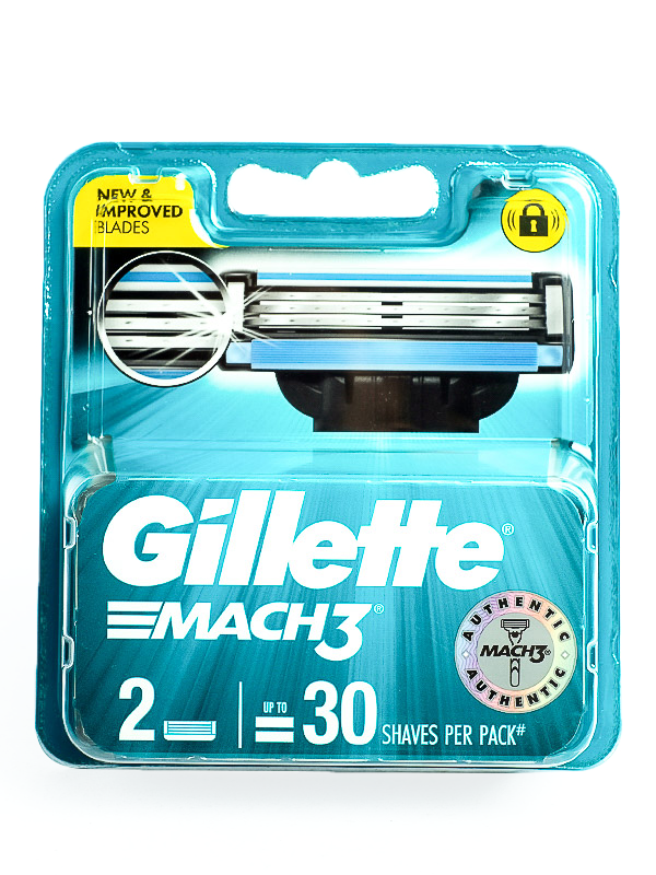 GILLETTE RAZOR MACH 3 REFILL 2S