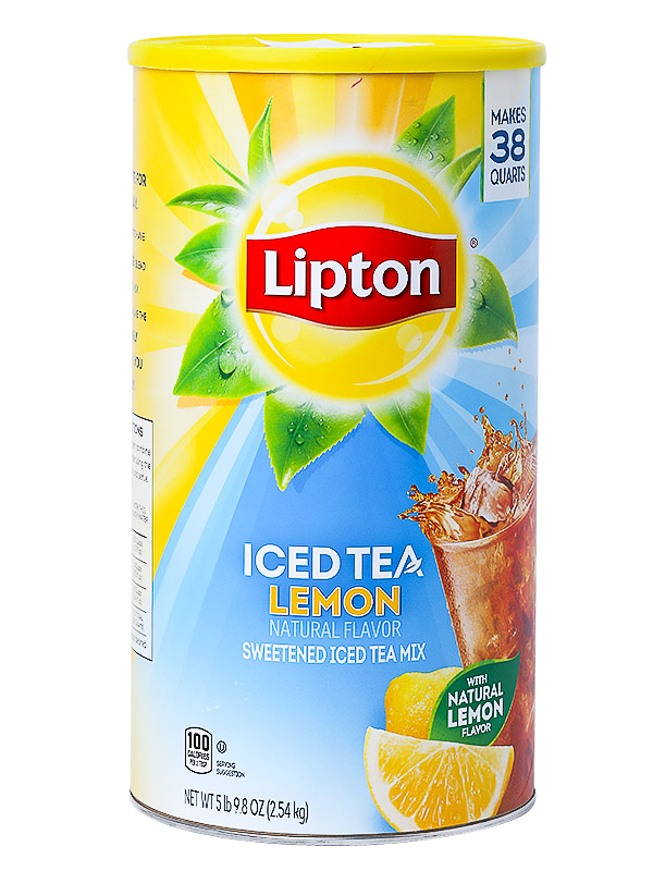 LIPTON ICED TEA MIX LEMON 38QUARTS