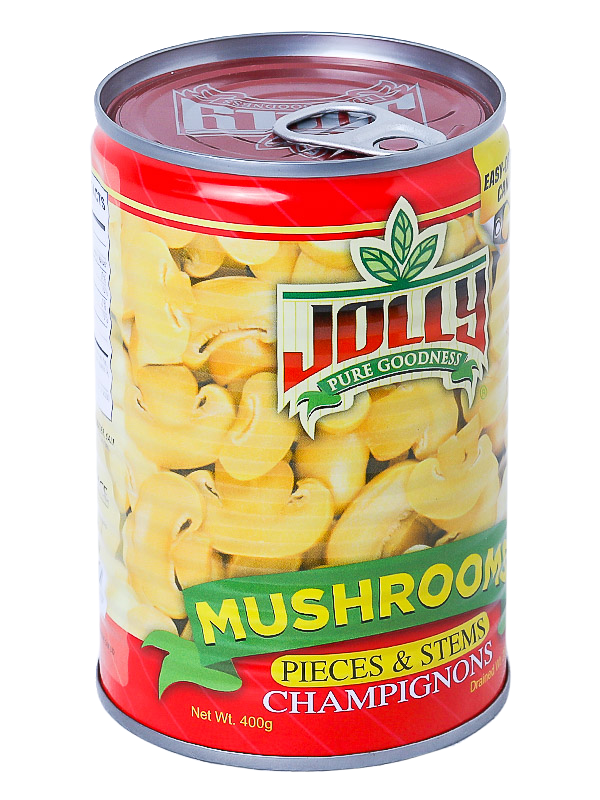 JOLLY MUSHROOM PIECES & STEMS 400G