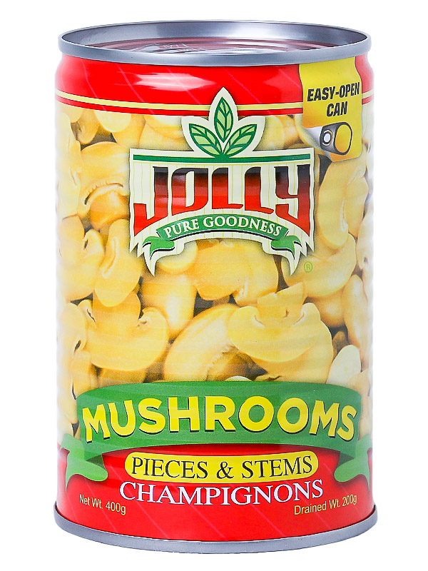 JOLLY MUSHROOM PIECES & STEMS 400G