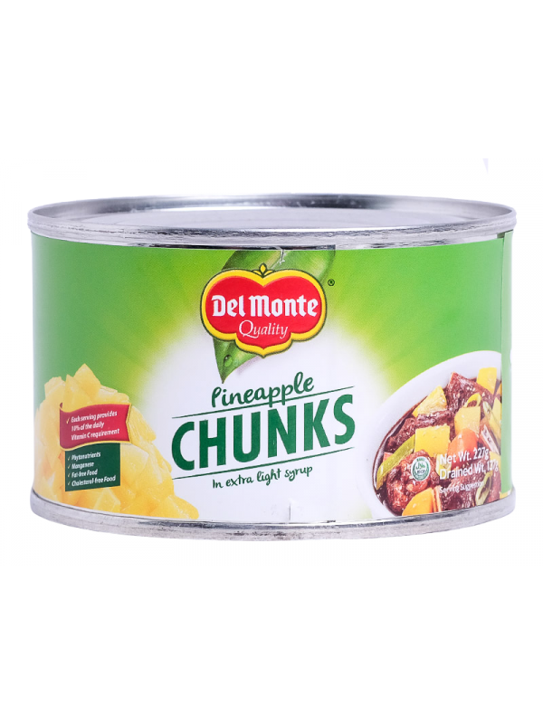 DEL MONTE PINEAPPLE CHUNKS 1F