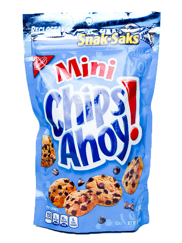 CHIPS AHOY SNAK-SAKS MINI 8OZ