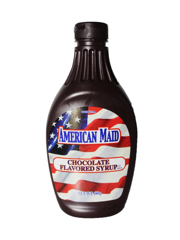 AMERICAN MAID CHOCOLATE FLAVOR SYRUP 680G