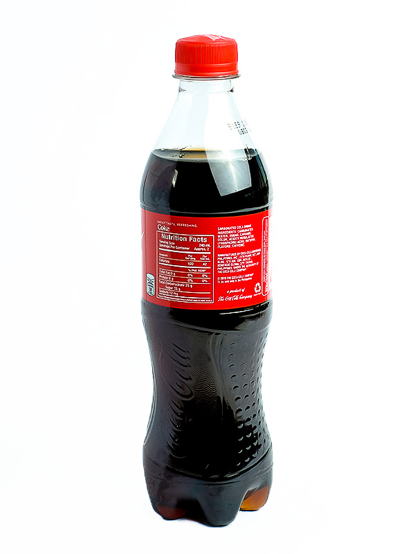 COKE REGULAR 500ML PLASTIC PACK