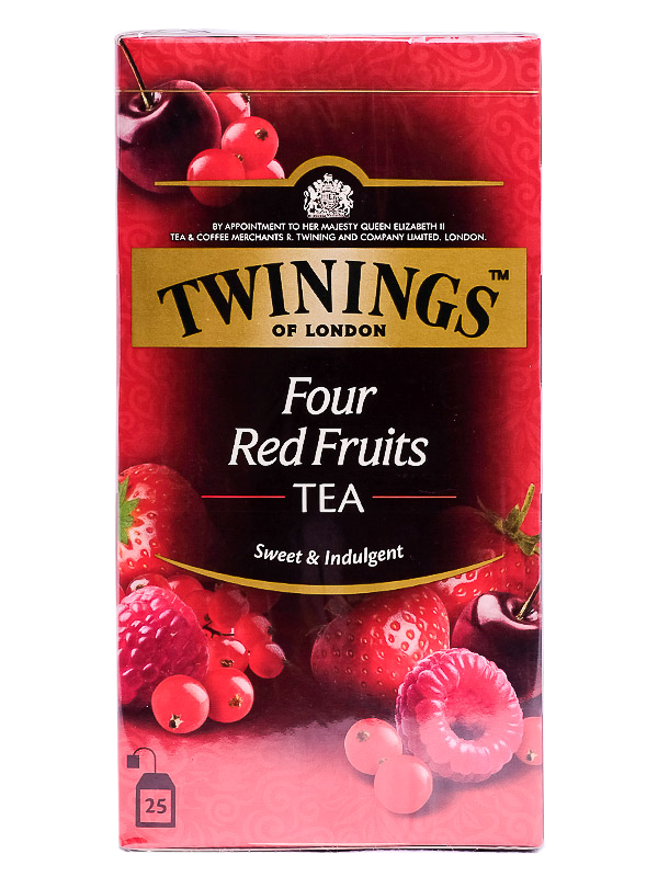 TWININGS 4REDFRUITSFLVRDTEA2G