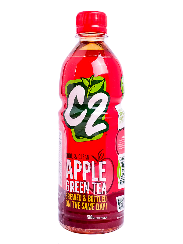 C2 GREEN TEA APPLE 500ML