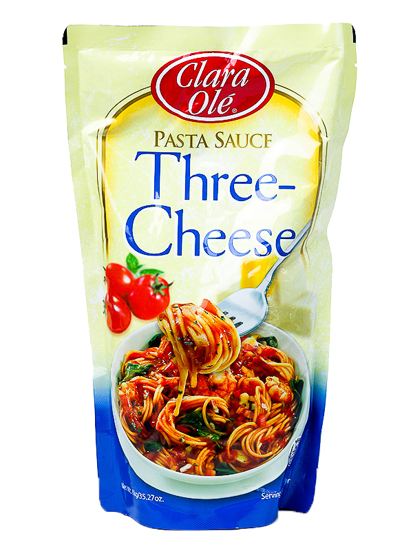 CLARA OLE 3CHEESE SPAGHETTI SAUCE 1KG