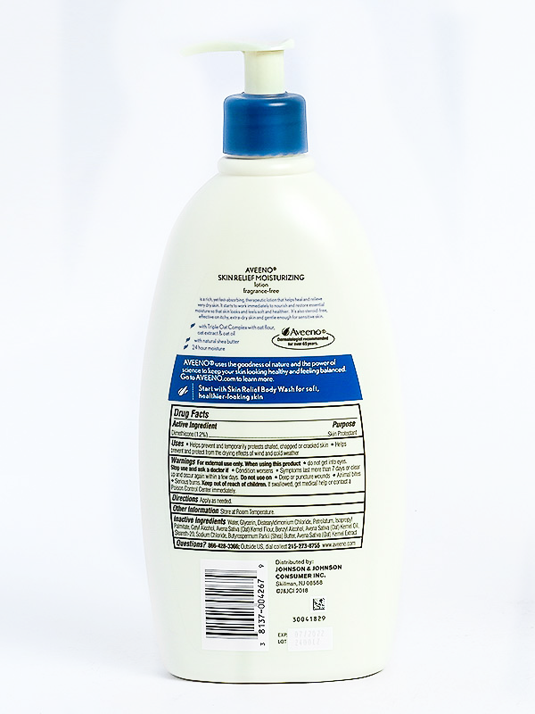 AveenoSkinReliefMoisturizingLotionSensitiveSkn18Oz