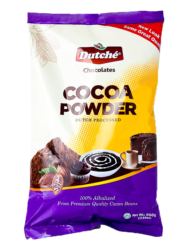 DUTCHE ALKALIZED COCOA POWDER 500G