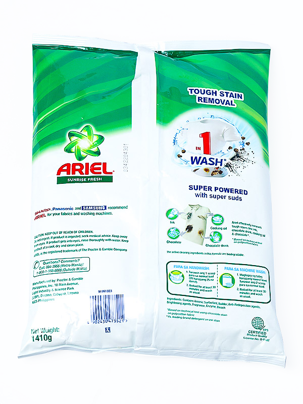 ARIEL LAUNDRY POWDER COMPLETE PLUS 1.41KG