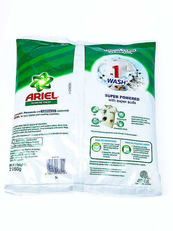 ARIEL LAUNDRY POWDER COMPLETE PLUS 2.15KG