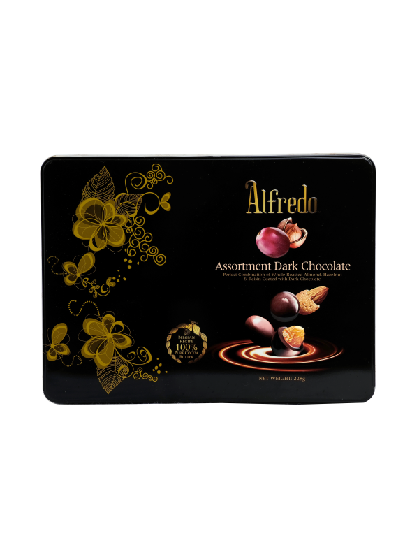 ALFREDO ASSORTMENT DARK CHOCOLATE 228GM