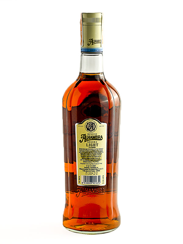 ALHAMBRA BRANDY SOLERA LIGHT 1 LITER