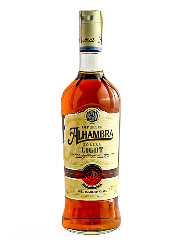 ALHAMBRA BRANDY SOLERA LIGHT 1 LITER