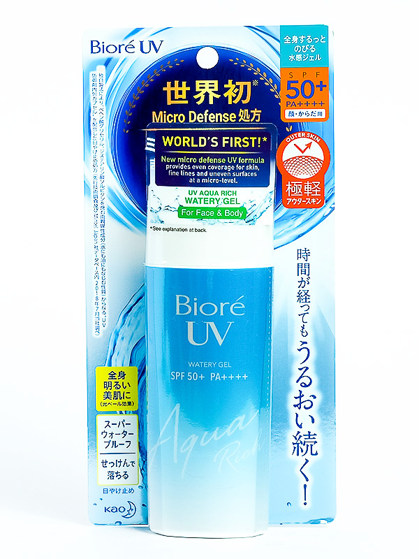 BIORE UV AQUA RICH WATERY GEL SPF50+/PA++++ 90ML