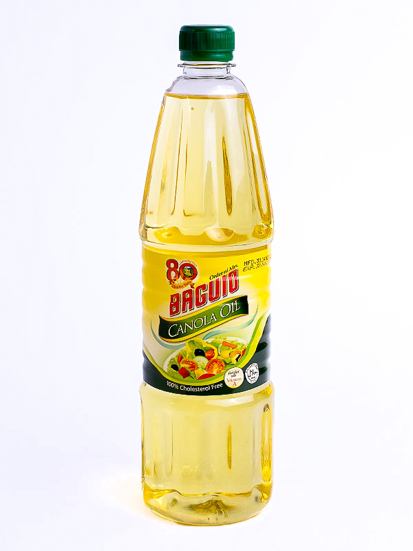 BAGUIO CANOLA OIL 900ML BOTTLE