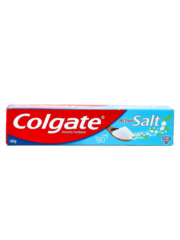 COLGATE ACTIVE SALT NATURAL TOOTHPASTE 180G