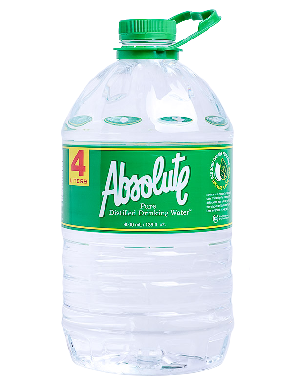 ABSOLUTE DISTILLED WATER 4L