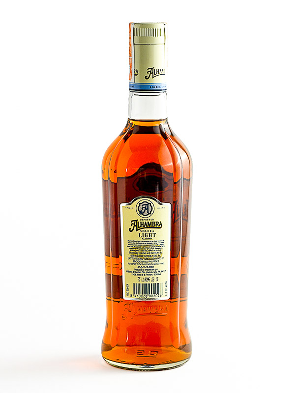 ALHAMBRA BRANDY SOLERA LIGHT 700ML