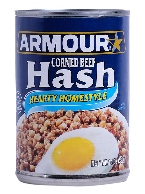 ARMOUR CORNED BEEF HASH 14OZ