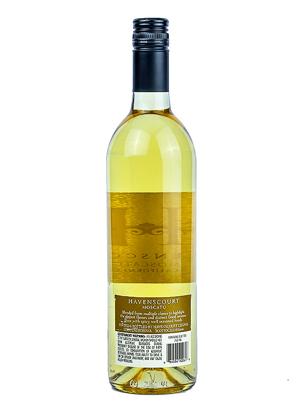 HAVENSCOURT WHITE WINE MOSCATO 750ML