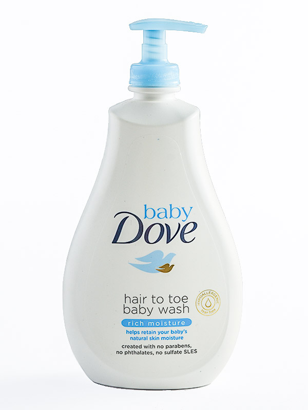 BabyDoveBabyWashRichMoistureHairToToe591ml