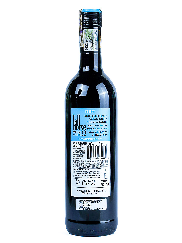 TALL HORSE RED WINE MERLOT 750ML