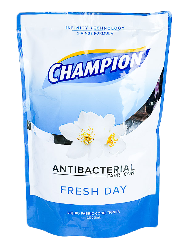 CHAMPION LIQUID SOFTENER FRESH DAY BOTTLE 1LITER