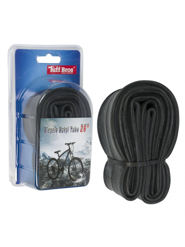 TUFF BROS BICYCLE BUTYL TUBE- 26